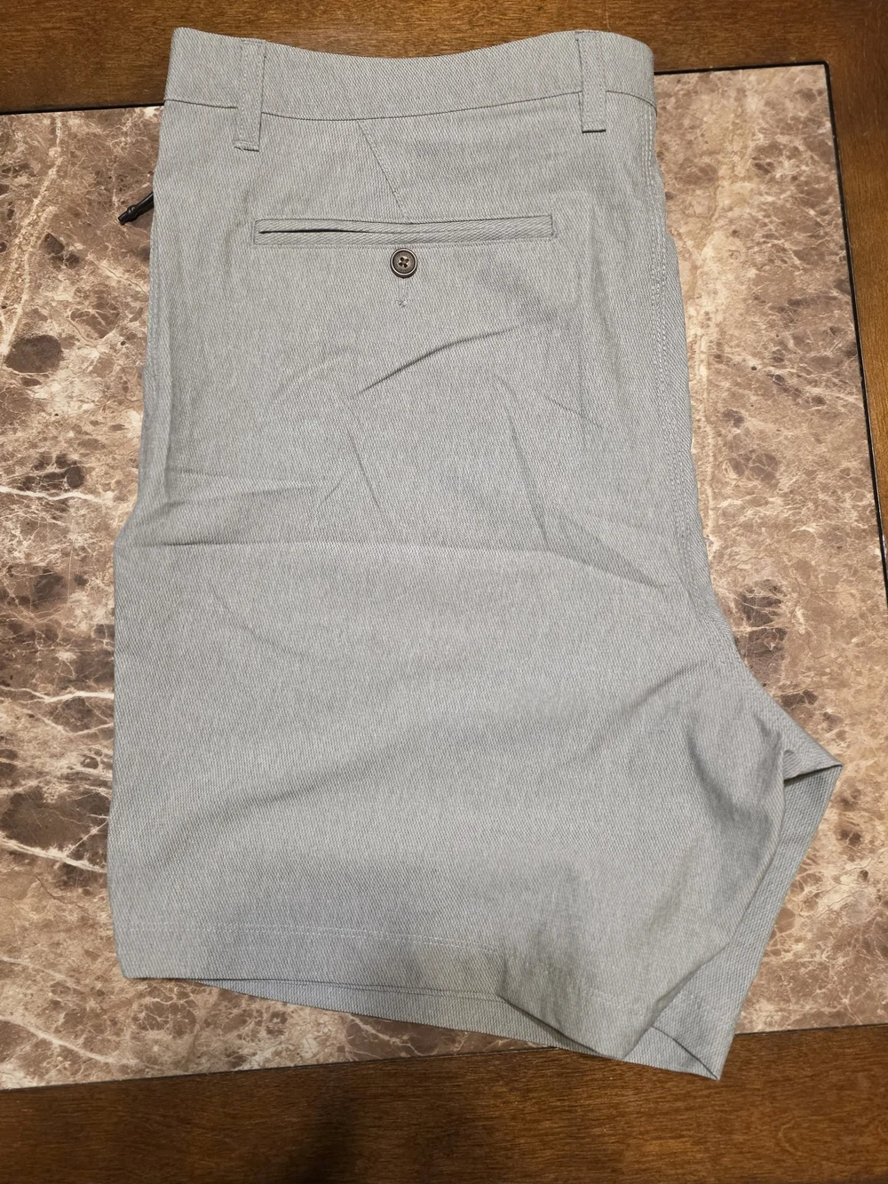 INFINITY Men’s Gray Hybrid Shorts - Light Gray Stretch
